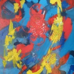 Malabarismo (Juggle), 2012 Acrílico sobre tela (90 X 70 cm)